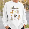 Disney Bambi Vintage Movie Characters Textbook Display Sweatshirt Gifts for Him Disney Bambi Vintage Movie Characters Textbook Display Sweatshirt Gifts for Him
