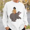 Disney The Jungle Book Mowgli And Baloo Chillin Sweatshirt Gifts for Him