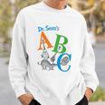 Dr Seuss ABC Book Cover Premium Tri-Blend Sweatshirt Gifts for Him