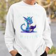 Dragon Reading Book Lover Leave Me Alone I'm Reading Sweatshirt Gifts for Him