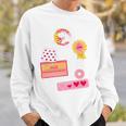 Dungeon Crawler Carl Colorful Sticker Collage LitRPG Book Premium Tri-Blend Sweatshirt Gifts for Him