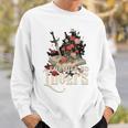 Enemies To Lovers Book Reader Roses Bookish Booktok Retro Sweatshirt Gifts for Him