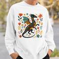 Fantasy Book Dragon Bookish Book Lover Bookworm Bookaholic Sweatshirt Gifts for Him