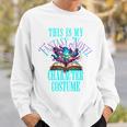 Fantasy Novel Character This Is My Book Character Costume Sweatshirt Gifts for Him