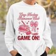 Gay Hockey Romance Club Bookish Smutty Spicy Book Lover Sweatshirt Gifts for Him
