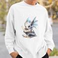 Go Away I'm Reading a Book Dragon Books And Dragons Bookish Premium Tri-Blend Sweatshirt Gifts for Him