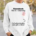 Guest Book 16th Birthday Decoration Teenager Teenie Sweatshirt Gifts for Him