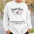 Guest Book 18th Birthday Party Girl Finally Adult Sweatshirt Gifts for Him Guest Book 18th Birthday Party Girl Finally Adult Sweatshirt Gifts for Him
