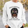 What Happens At Book Club Stays At Book Club Black Women Sweatshirt Gifts for Him