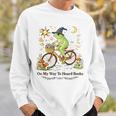 ON My Way To Hoard Books Cute Frog For Book Lovers Sweatshirt Gifts for Him ON My Way To Hoard Books Cute Frog For Book Lovers Sweatshirt Gifts for Him