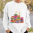 I'm Fine Reading Books Reader Book Lover Librarian Sweatshirt Gifts for Him