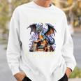 It's Not Hoarding If It's Books Reading Bookworm Reader Sweatshirt Gifts for Him