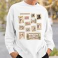 Jane Austen Book Classic Literature Stamp Collage Premium Tri-Blend Sweatshirt Gifts for Him Jane Austen Book Classic Literature Stamp Collage Premium Tri-Blend Sweatshirt Gifts for Him