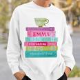 Jane Austen Book Stack Tea Fans Vintage Literary Premium Tri-Blend Sweatshirt Gifts for Him