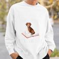 Just a Girl Loves Books And Dogs Reading Book Sweatshirt Gifts for Him Just a Girl Loves Books And Dogs Reading Book Sweatshirt Gifts for Him