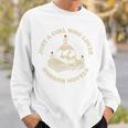 Just A Girl Who Loves Horror Novels Book Lover Sweatshirt Gifts for Him