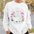 Just One More Chapter Mushrooms Gothic Skeleton Book Lover Premium Sweatshirt Gifts for Him