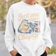 Just One More Chapter Vintage Book Lover Premium Tri-Blend Sweatshirt Gifts for Him