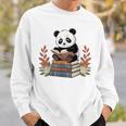 Kawaii Panda Book Lover Reading Books Panda Librarian Sweatshirt Gifts for Him Kawaii Panda Book Lover Reading Books Panda Librarian Sweatshirt Gifts for Him