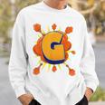 Letter G Initial Comic Book Vintage Matching Family Fun Sweatshirt Gifts for Him