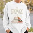 Library Dream Team Mountain Of Books Librarian Sweatshirt Gifts for Him