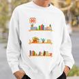 Library Librarian Bookworm Book 00 Days Without Reading Premium Tri-Blend Sweatshirt Gifts for Him