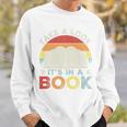 Take A Look It's In A Book Retro Reading Premium Tri-Blend Sweatshirt Gifts for Him Take A Look It's In A Book Retro Reading Premium Tri-Blend Sweatshirt Gifts for Him