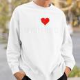 I Love Mysteries Heart Movies Books Novels TV Shows Stories Premium Tri-Blend Sweatshirt Gifts for Him