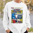Marvel What If Captain Ameri-Cat Comic Book Cover Sweatshirt Gifts for Him