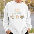 All I Need Is Coffee My Dog And Books Bookworm Dogs Sweatshirt Gifts for Him