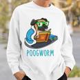 Nerdy Pug Reading Books Poogworm Pug Bookworm Sweatshirt Gifts for Him Nerdy Pug Reading Books Poogworm Pug Bookworm Sweatshirt Gifts for Him