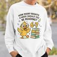 How Many Nights Reading Duck 67 Meme Book Lovers Sweatshirt Gifts for Him How Many Nights Reading Duck 67 Meme Book Lovers Sweatshirt Gifts for Him