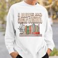 I Have No Shelf Control Bookworm Book Lover Reading Sweatshirt Gifts for Him
