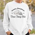 The Office Finer Things Club With Book Sweatshirt Gifts for Him