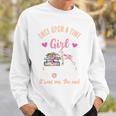 Once Upon a Girl Who Loved Great Danes & Books Sweatshirt Gifts for Him