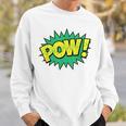 POW Vintage Superhero Comic Book Sound Effect Tshirt Sweatshirt Gifts for Him POW Vintage Superhero Comic Book Sound Effect Tshirt Sweatshirt Gifts for Him