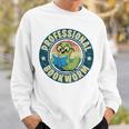 Professional Bookworm Bookish Book Nerd For Women Men Premium Tri-Blend Sweatshirt Gifts for Him