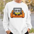Proud Library Patron Cute Tablet Reading a Book Sweatshirt Gifts for Him
