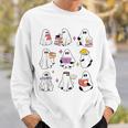 Read More Books Booooks Halloween Boooks Ghost Boo Teacher Men Women Kids Sweatshirt Gifts for Him