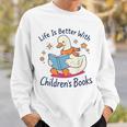 I Still Read Children’s Books Cute Duck Reading Book Lover Sweatshirt Gifts for Him I Still Read Children’s Books Cute Duck Reading Book Lover Sweatshirt Gifts for Him