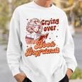 Reading Book Lover Bookish Crying Over Book Boyfriends Sweatshirt Gifts for Him Reading Book Lover Bookish Crying Over Book Boyfriends Sweatshirt Gifts for Him