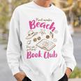 Reading Book Lover Bookish Proud Member Beach Book Club Sweatshirt Gifts for Him