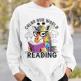 Reading Colors Our World Color Our World 2026 Reading Book Premium Tri-Blend Sweatshirt Gifts for Him Reading Colors Our World Color Our World 2026 Reading Book Premium Tri-Blend Sweatshirt Gifts for Him