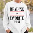 Reading Is My Favorite Sport Book Worms Premium Tri-Blend Sweatshirt Gifts for Him