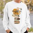 Reading Octopus Tea Coffee And Books Sweatshirt Gifts for Him