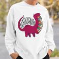 Readosaurus Reading Dinosaur Book Lover Library Studying Sweatshirt Gifts for Him