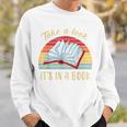 Retro Rainbow Smart Book Lover Reader Vintage Bookworm Women Sweatshirt Gifts for Him