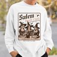 Salem Book Club Bookish Halloween Retro Salem Witch Book Sweatshirt Gifts for Him