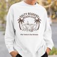 Salty Readers Beach Club Books Plot Twists & Sea Breezes Premium Tri-Blend Sweatshirt Gifts for Him Salty Readers Beach Club Books Plot Twists & Sea Breezes Premium Tri-Blend Sweatshirt Gifts for Him