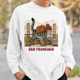 San Francisco Cat Tshirt Golden Gates Bridge Reading Books Sweatshirt Gifts for Him San Francisco Cat Tshirt Golden Gates Bridge Reading Books Sweatshirt Gifts for Him